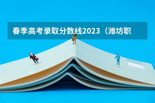 春季高考录取分数线2023（潍坊职业学院去年春考信息技术专业分数线）