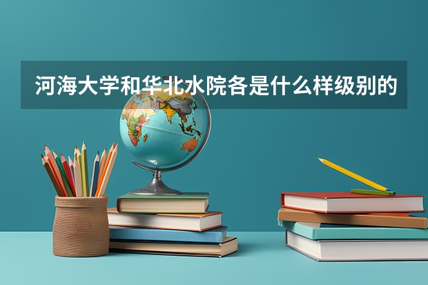 河海大学和华北水院各是什么样级别的学校?