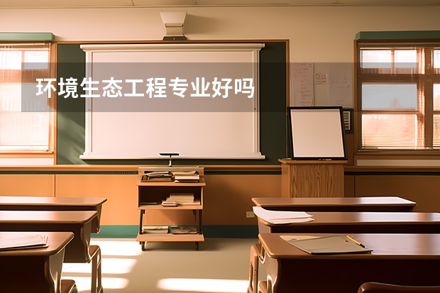 环境生态工程专业好吗