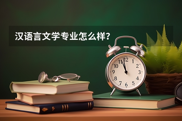 汉语言文学专业怎么样？