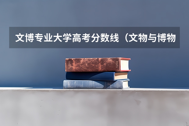 文博专业大学高考分数线（文物与博物馆学专业大学排名）