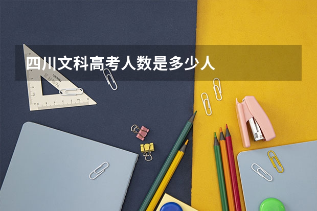 四川文科高考人数是多少人