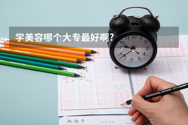 学美容哪个大专最好啊?