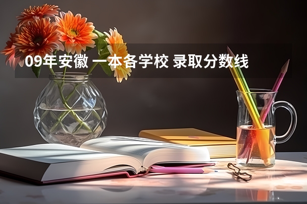 09年安徽 一本各学校 录取分数线 文理科 都 要(广西医科大学分数线)