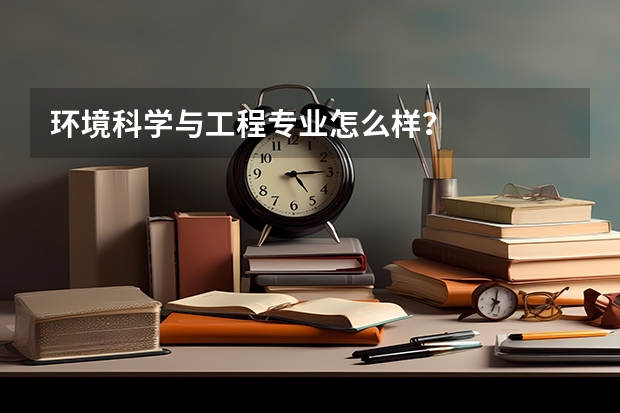 环境科学与工程专业怎么样?