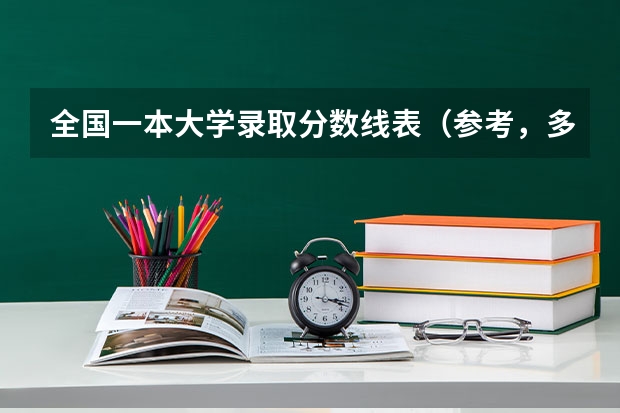 全国一本大学录取分数线表（参考，多省份汇总）（北京一本大学排名及分数线）