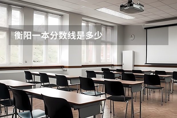 衡阳一本分数线是多少