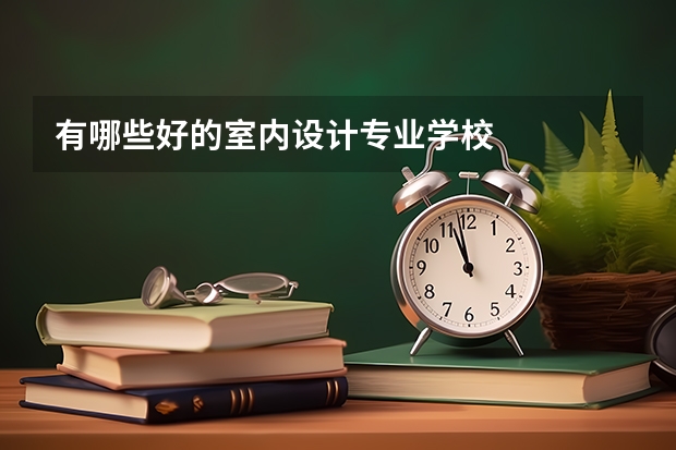 有哪些好的室内设计专业学校