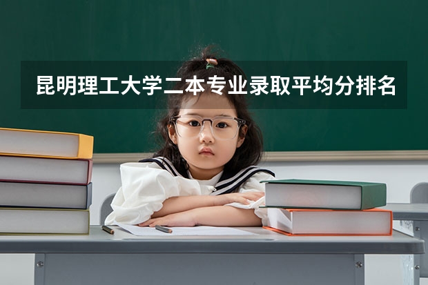 昆明理工大学二本专业录取平均分排名 跪求通信工程较好的二本大学排名。