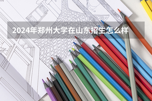 2024年郑州大学在山东招生怎么样