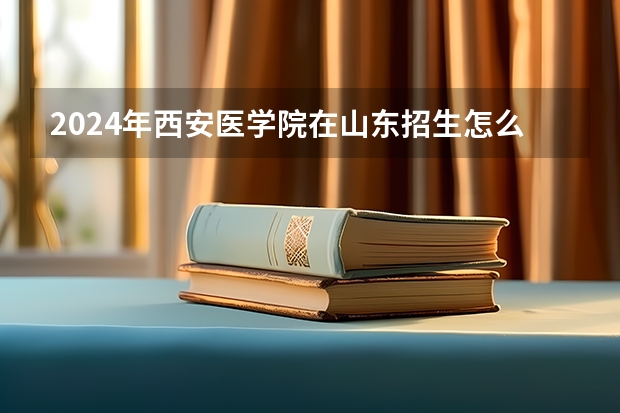 2024年西安医学院在山东招生怎么样