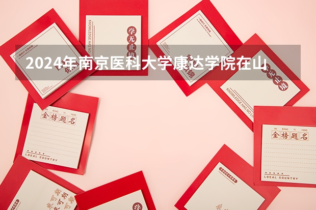 2024年南京医科大学康达学院在山东招生怎么样