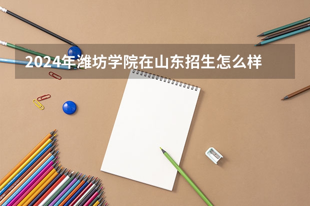 2024年潍坊学院在山东招生怎么样