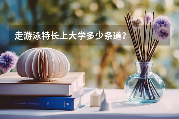 走游泳特长上大学多少条道?