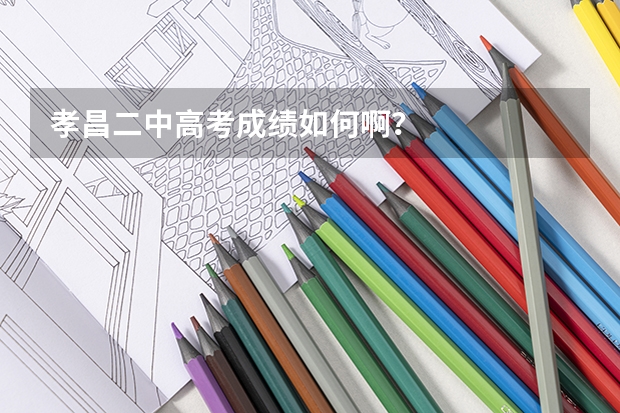 孝昌二中高考成绩如何啊？