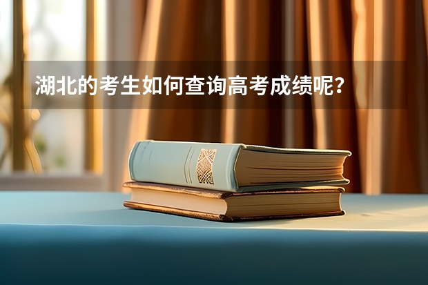 湖北的考生如何查询高考成绩呢?