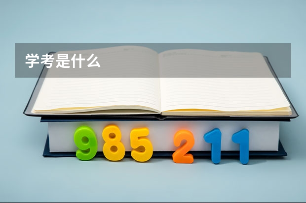 学考是什么