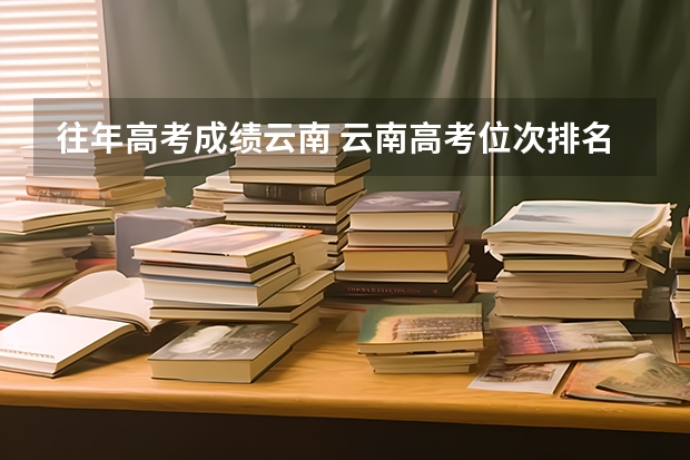 往年高考成绩云南 云南高考位次排名