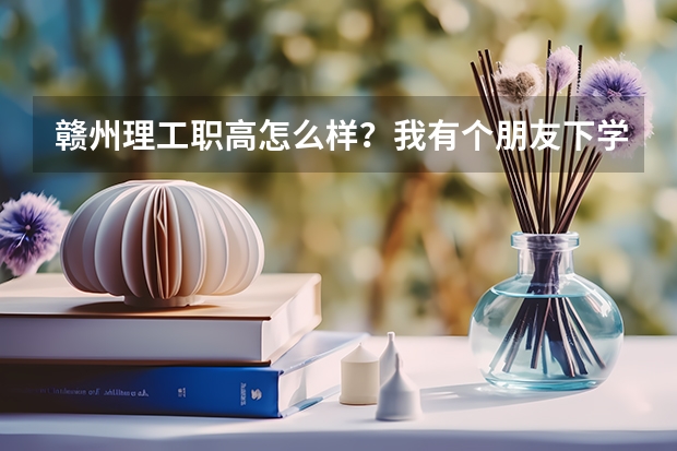 赣州理工职高怎么样？我有个朋友下学期要从南康中专转去那里。