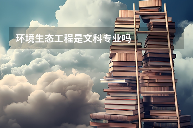 环境生态工程是文科专业吗