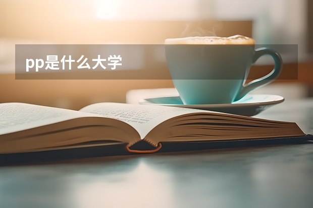 pp是什么大学