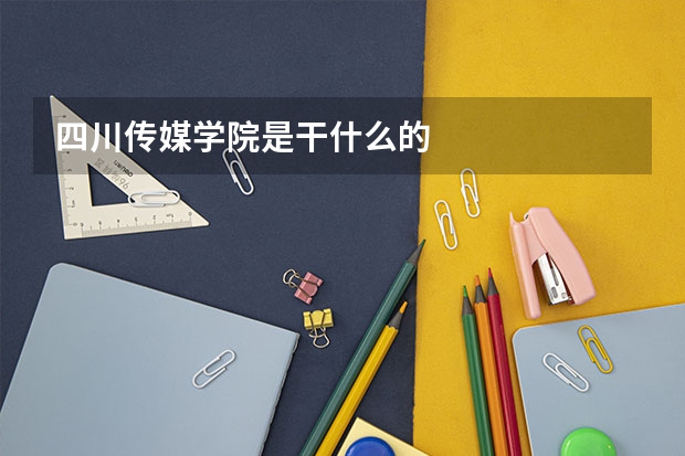 四川传媒学院是干什么的