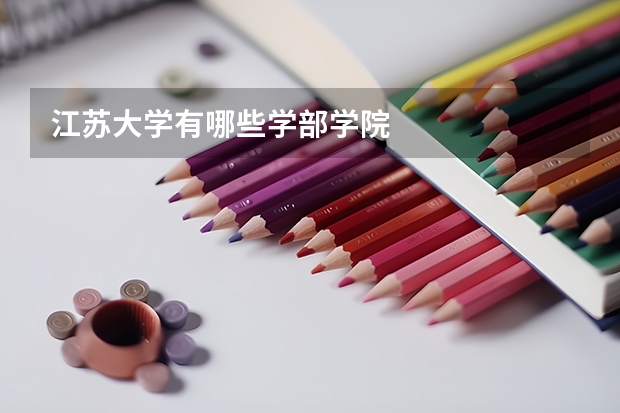 江苏大学有哪些学部学院