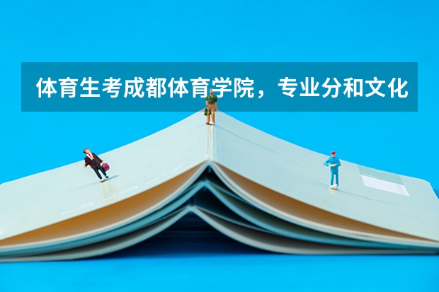 体育生考成都体育学院，专业分和文化分各需要多少？