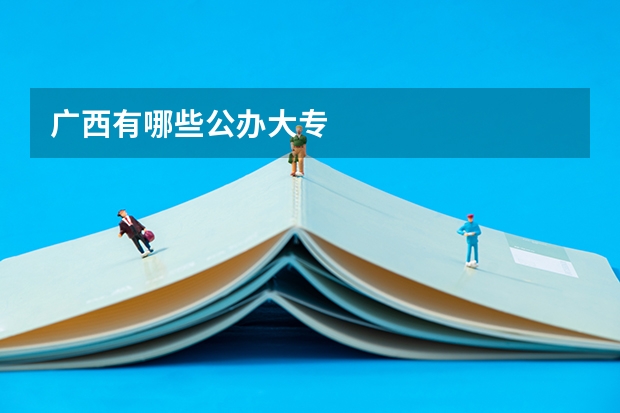 广西有哪些公办大专