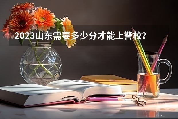 2023山东需要多少分才能上警校?