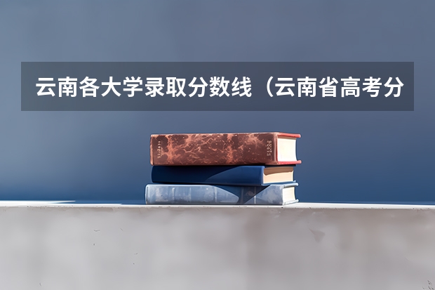 云南各大学录取分数线（云南省高考分数线）