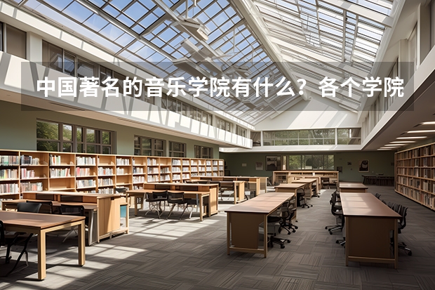 中国著名的音乐学院有什么?各个学院的录取标准是什么?