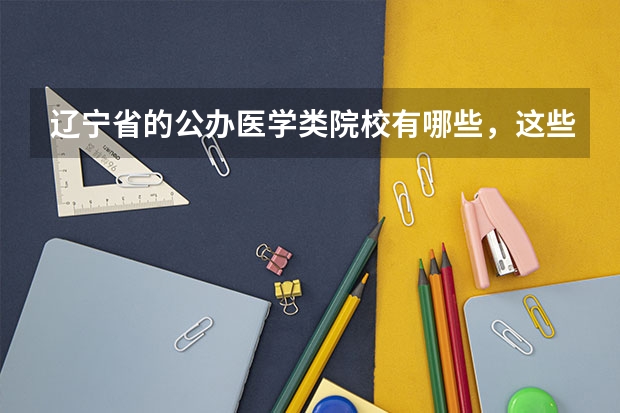 辽宁省的公办医学类院校有哪些，这些学校都怎么样呢？
